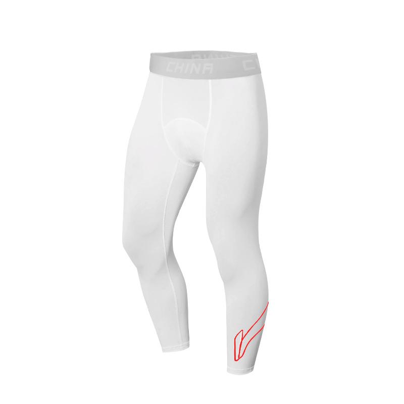 

Li Ning Баскетбольная Серия Логотип Буква Средняя Посадка Удобные Дышащие Фитнес Брюки Девять Очков Унисекс Брюки AUQSB39-1