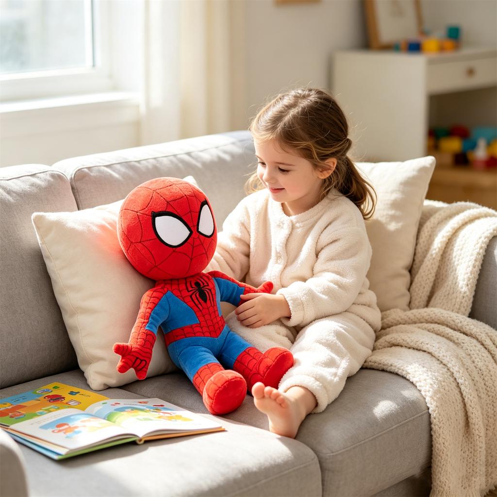 Cute Soft Plush Stuffed Animal Doll Toy for Home Decor, Play and Birthday Gifts for Kids and Adults