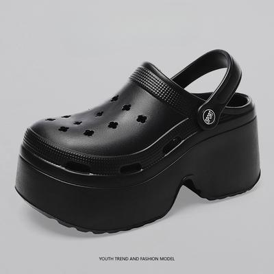 Summer Women's Fashionable and Trendy Slippers with Thick Soles, Anti Slip, Wear-resistant, Comfortable and Breathable Beach Slippers