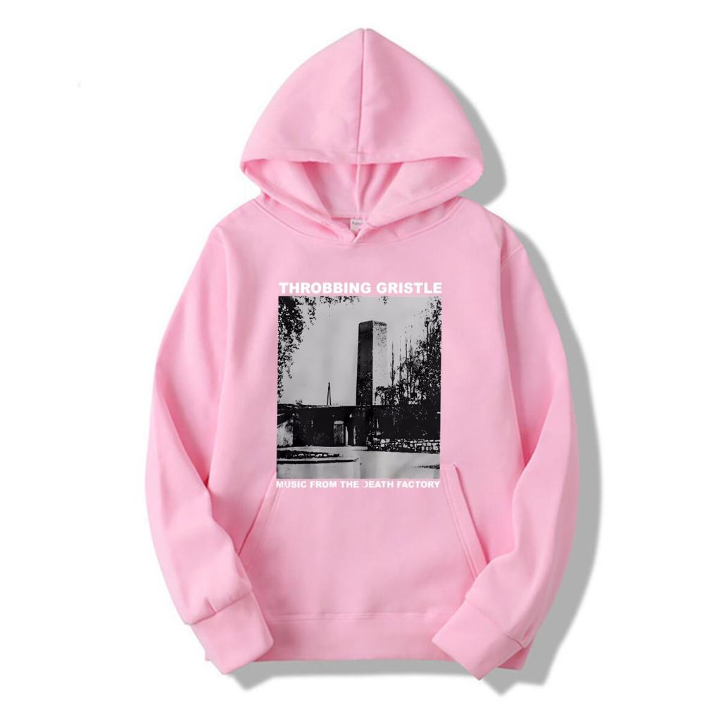 Throbbing Gristle Music From Hoodies Black Size S M L 234XL Cotton ZZ1247 Long Sleeves