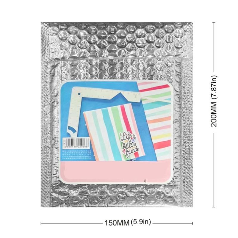 Multifunctional Book Covers Guide Ruler Stainless Steel Bookbinding Ruler For Scrapbooking Photo Album Notebook Covers