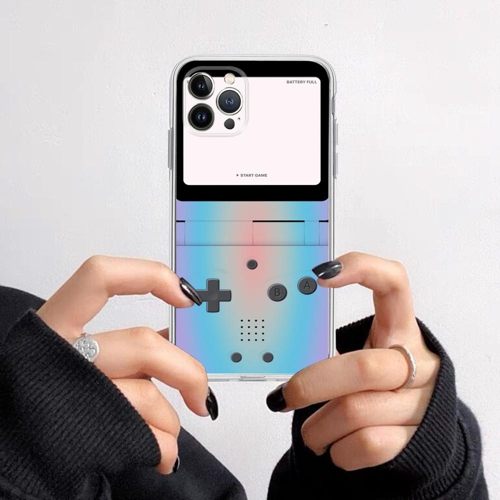 GAME-BOYES Phone Case for iPhone 16 15 8 7 6 6S Plus X SE XR XS 14 11 12 13 Mini Pro Max Mobile Case