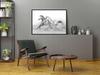 Picture poster In a frame 43x33 cm Horses P904