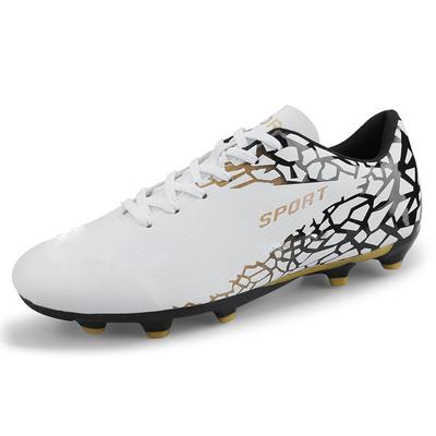Professioneller Hersteller Maßschuhe Eigenes Logo Herren Fußballschuhe Bequeme Stollen Nocken Sport Fußballschuhe für Herren