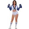 XS-3XL Sexy Stern Cheerleader Kostüm Damen Cosplay Outfit Fußballspiele Anime Events
