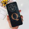 Für OPPO Reno12 F Hülle Niedliche A Z Buchstaben Blume Transparent Weiches Silikon Handy Rückseite Abdeckung Für OPPO Reno 12F 5G Reno12F 2024 Capa
