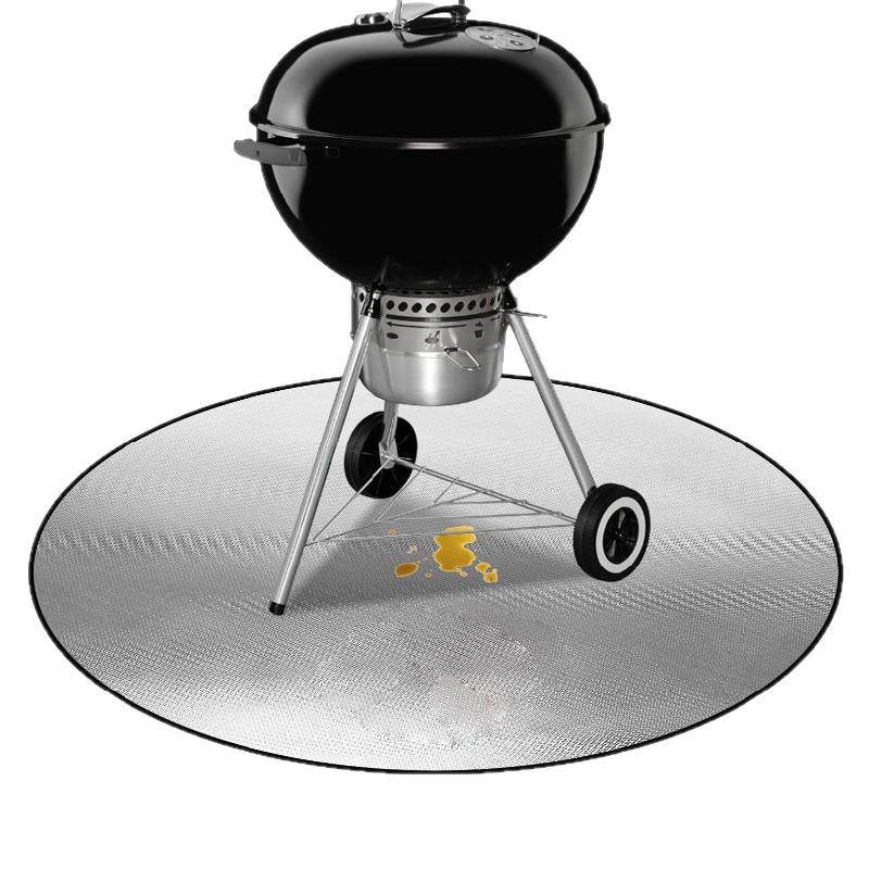 Flame Retardant BBQ Grill & Fire Pit Mat – High Temp Fireproof Deck & Patio Protection