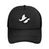 Unisex Cartoon Movie Trucker Cap Mesh Baseball Cap Polyester Ghostbuster Dad Hat Sun Hats Adjustable Racing Cap Summer