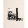 Daiso Black Mini Tpu Band 200 Pack