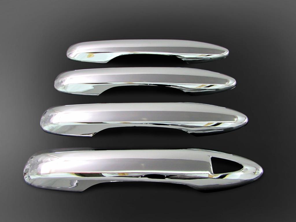 BRIGHTZ Prius PHV ZVW52 Chrome Door Handle Covers, Full Cover Type, FU Set [PRIUS50-NOBU-FS-A3B1C0] ZVM M52 52 50 Prius PHV 23686