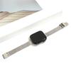 Band for Apple Watch Series 9 8 7 6 SE  Slim Milanese strap for iWatch stainless steel wire mesh chain girls wrist 40 41mm