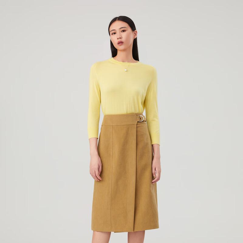 OVV Women s Silk Cashmere Raglan Knit Sweater M