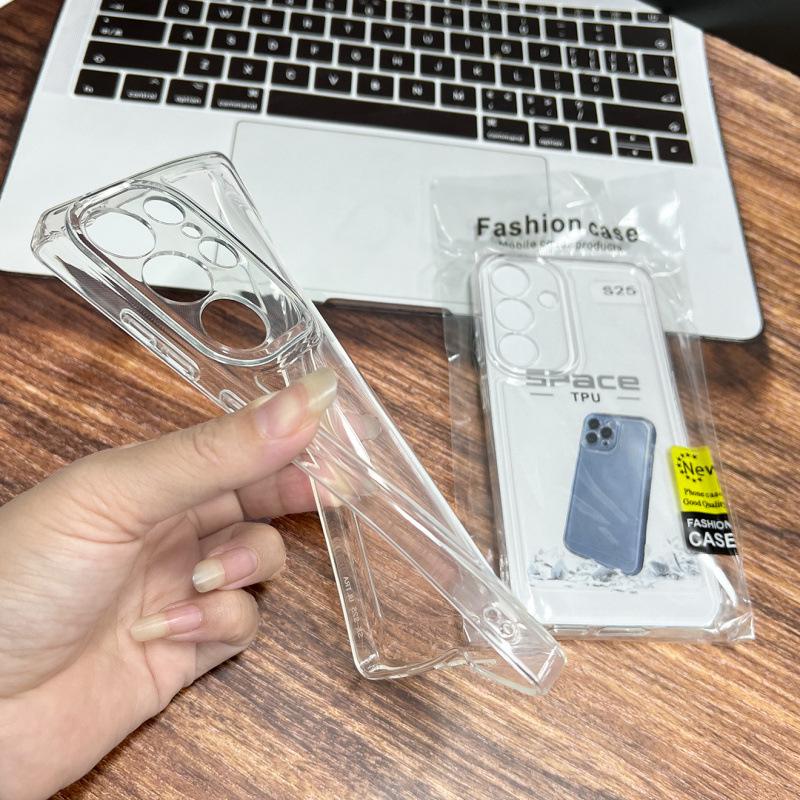 Husă de telefon Samsung S25 Ultra Transparentă TPU Space Shell pentru S23/S24, Husă de protecție cu 26 de margini