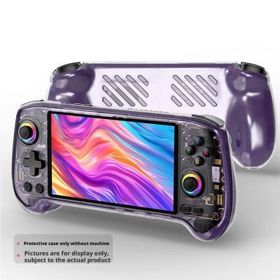 Transparent TPU Protective Case For Anbernic RG557 Handheld Console Anti-fall Anti-Scratch Game B5K2