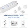 10Pcs US Standard Outlet Plug Cover Baby Safety Plug  Home Nursery Bedroom Living Room Baby Safety