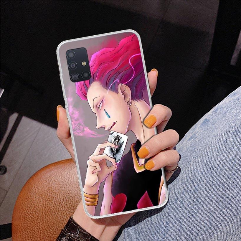 Hunter X Hisoka Phone Case For Samsung Galaxy A52 A32 A22 A12 A51 A31 A50S A30S A20S A10S Note 20 Ultra 10 Plus S10 A72 A71 Gala