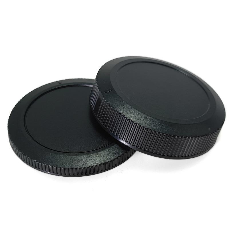 RF Mount Lens Rear Cap & Camera Body Cap Durable Anti-Dust Protection Cover for EOS R RP R5 R6 R7