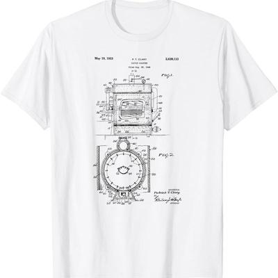Vintage 1949 Coffee Roaster Patent Print T Shirt