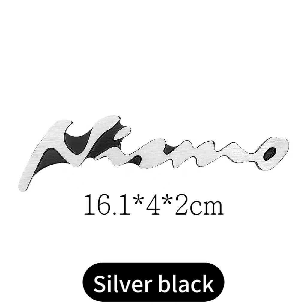 1/2 Pezzi Emblema Distintivo Adesivo Ala Laterale Parafango Auto in Metallo 3D Per Nissan Juke Leaf Qashqai Patrol Pathfinder X-Trail Nismo Murano