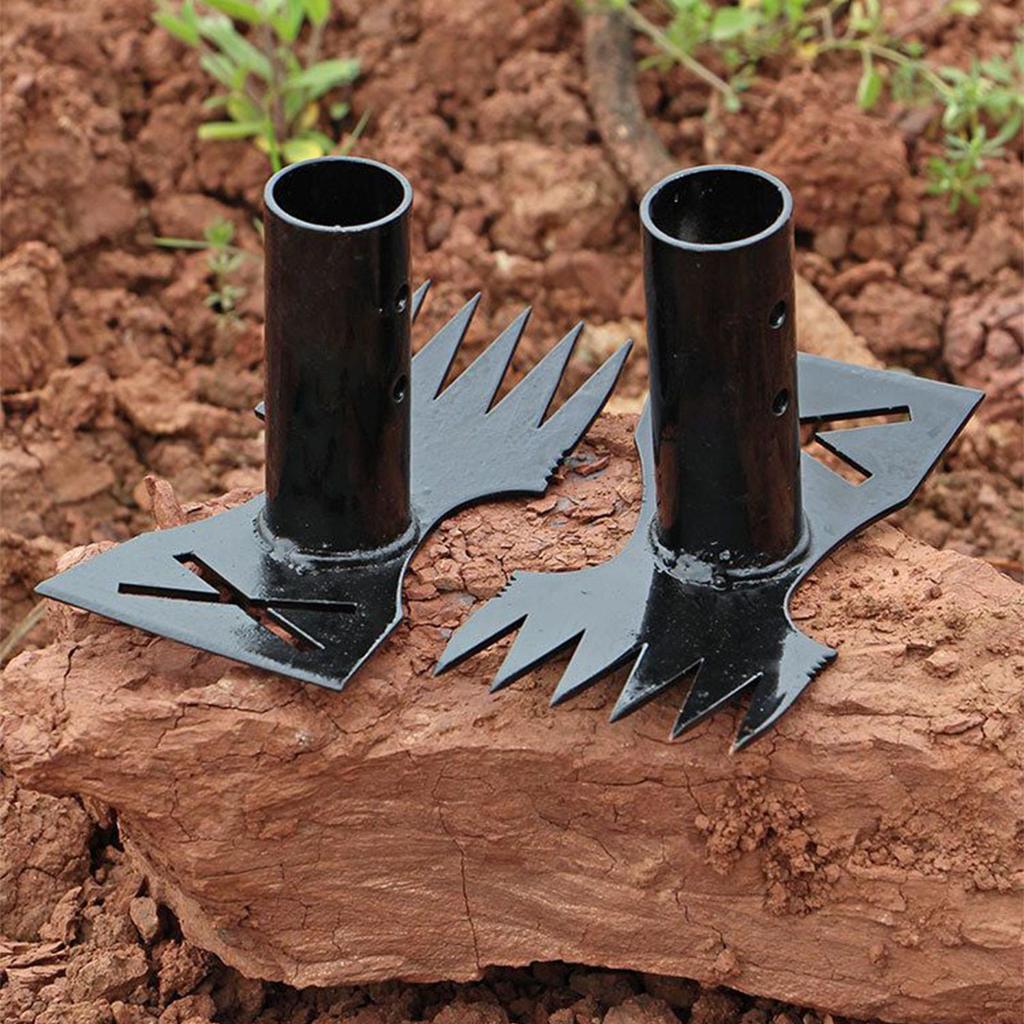 Narzędzie do pielenia Ogrodowe narzędzie do wyrywania chwastów Dwustronne Odporne na rdzę Dziurkacz Ergonomiczny design Do pielenia trawy w ogrodzie, na podwórku, w gospodarstwie