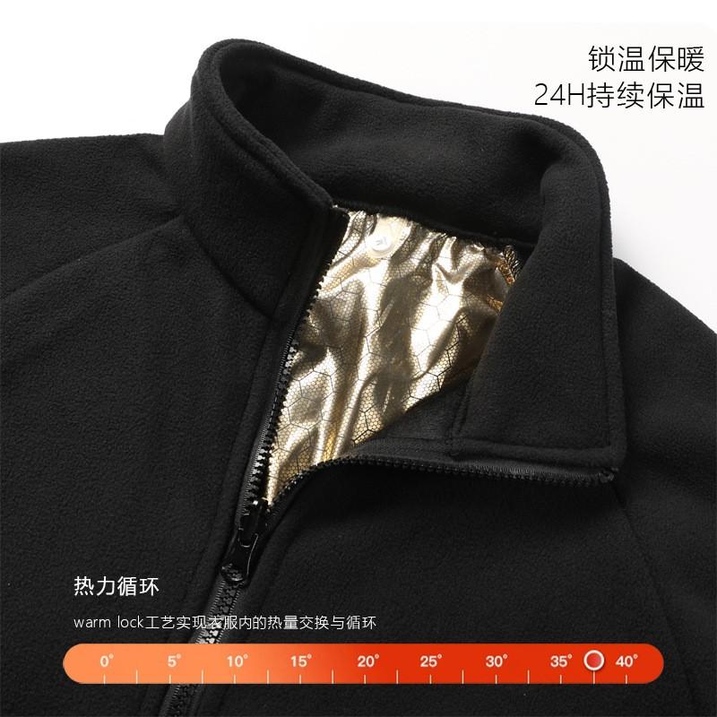 Men Women Waterproof Windproof Hiking Jacket With Fleece Inner Layer Winter Outdoor Activities