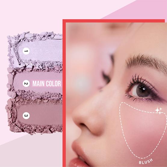 3ce Layer It All Blush Palette (5 Colors) 10.5g