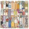 30Pcs Cartoon Kawaii Cat Bookmark Reading Books Diy Library Office Books Page Markings Cute Animals Bookmarks Students Gifts