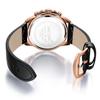 Men's Chronograph Quartz Sports Watches Leather Band Waterproof Luminous Wristwatch Man Relogios Masculino