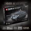 Germany Army The King Tiger Heavy Tank Ww2 Building Blocks Bricks Models Toy World War Ii Military Christmas Gifts Education