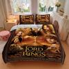 Lord Rings Trilogy Print 3Pcs Bedding Setduvet Cover With 2 Bedropillowcase Home Birthday Gift