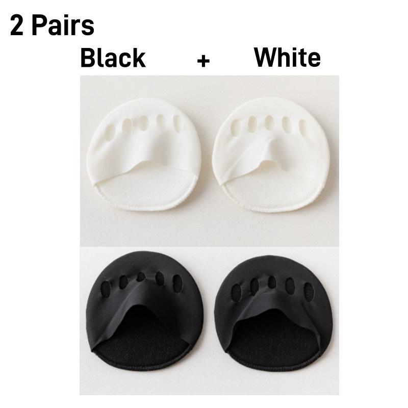 Five Toes Forefoot Pads for Women High Heels Half Insoles Foot Pain Care Absorbs Shock Socks Toe Pad Massaging Toe Pad