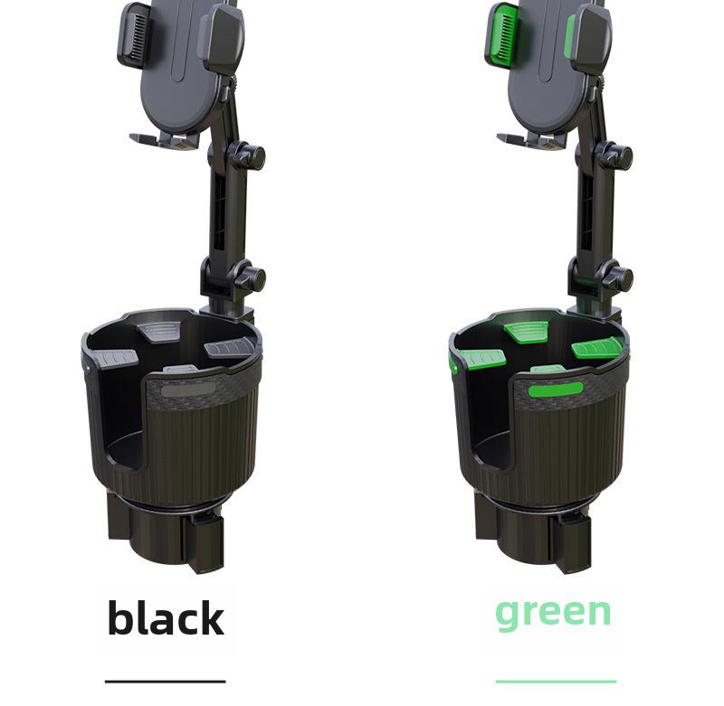 Car Cup Holder with Large Insulation for Phone and Beverage - New Design