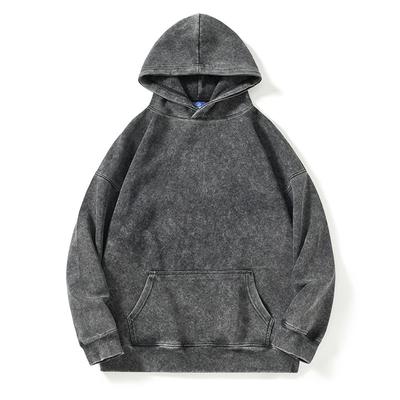 Spring Winter Vintage Hooded Hoodies Men Hip Hop Street Sweatshirts