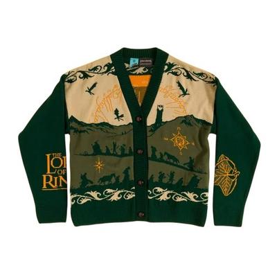 The Lord Of The Rings Unisex Adult Knitted Cardigan