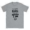 Ich hoffe, Karma schlägt dich, bevor ich es tue - Klassisches Unisex-Rundhals-T-Shirt Unisex-T-Shirt