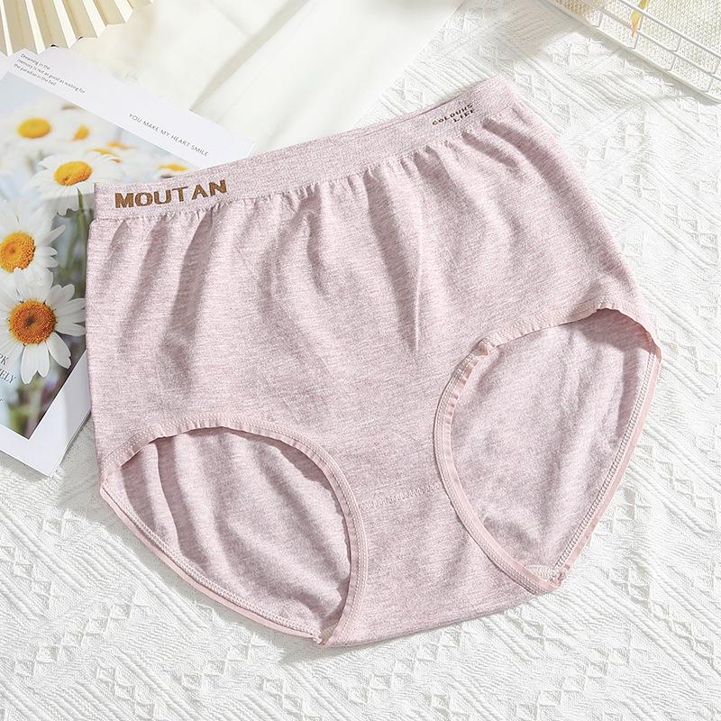 

High Waist Seamless Plus Size Women’s Triangle Briefs Plus Size [65-100 kg]