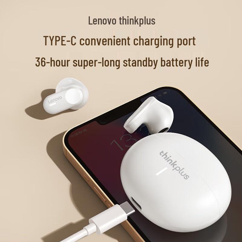 Lenovo LP19 2025 Wireless Bluetooth Semi-in-ear Sports Earbuds
