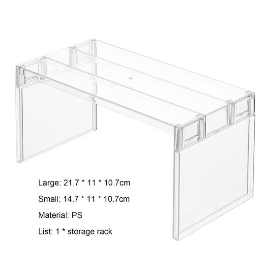 Schrank-Lagerregal Zusammengebautes hochfestes PS-Multifunktions-Thekenregal für den Kühlschrank