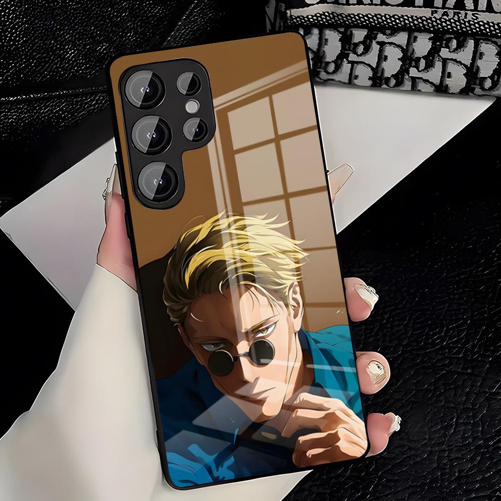 Kento Nanami Jujutsu Kaisen Handyhülle Für Samsung A25 A13 A33 5G A54 A36 A35 A56 A52 A14 Stoßfeste Glasabdeckung