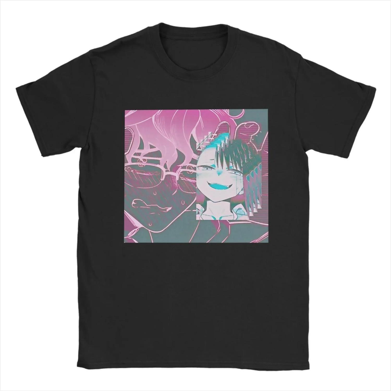 

2025 Anime Sewerslvt SewerSlvt T-Shirts for Vintage Cotton Tee Shirt Round Collar Short Sleeve T Shirts Gift Idea Clothing S чёрный