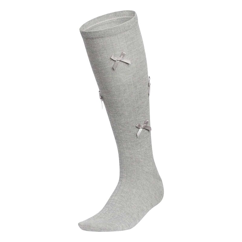 Adidas Originals Knee High Socks Women s 1 Pack Gray KF3473 S