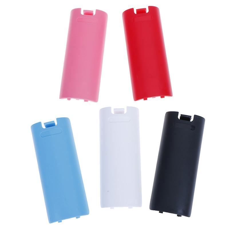 Fjernkontroll batteri Bakside skalldeksel lokk erstatning for Wii