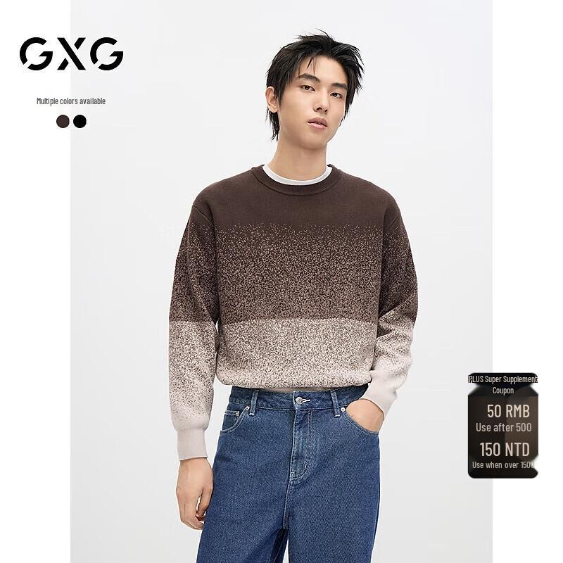 GXG Men's 2024 A/W Gradient Pullover Sweater