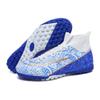 32-46 Large Size High Top Leather Football Shoes Children's Students AG Spikes Competition Training Shoes Artificial Grass Broken Nails TF