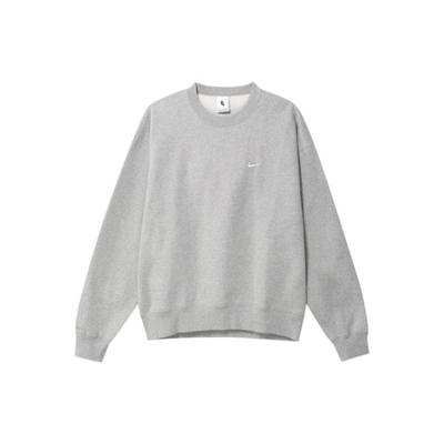 Lab Fleece Crew Neck Pullover Sweatshirt Men's Dark Linen Grey DA0318-063