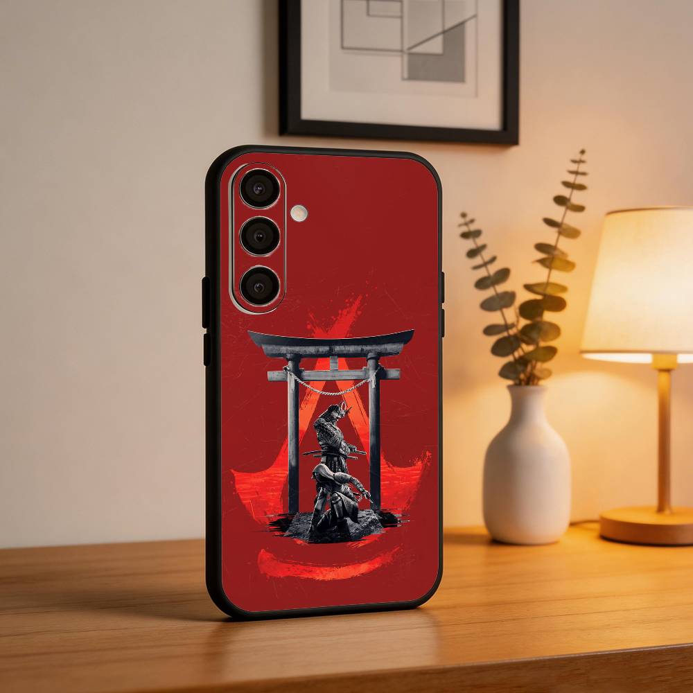 A-Assassins C-Creed S-Shadows Naoe Phone Case For Samsung A73,72,71,53,52,51,22,91,80, Soft Black Cover