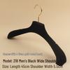Women's Non-Slip Wide Shoulder Flocking Hanger for Wedding Dresses