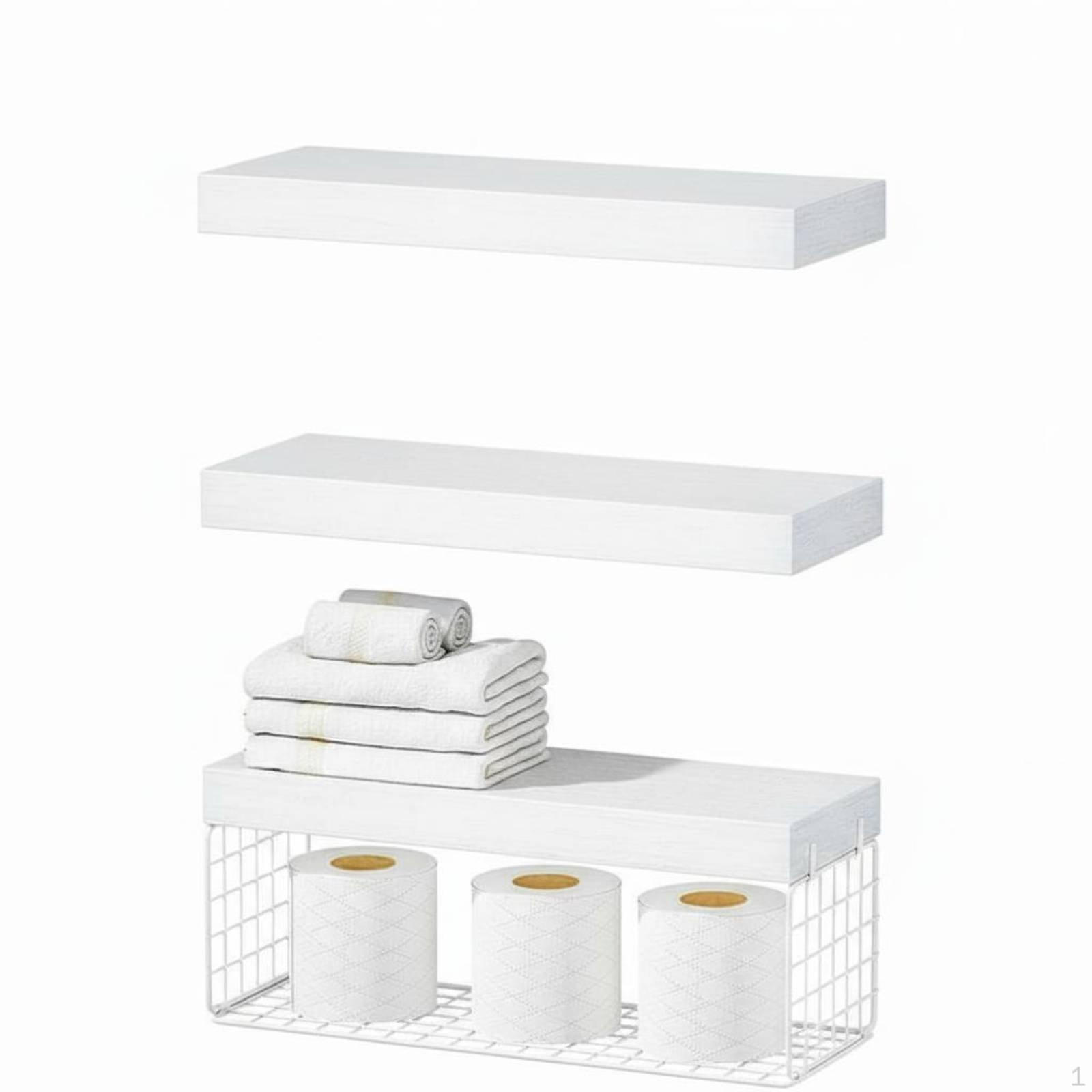 3 Pieces Wall Mounted Display Shelf