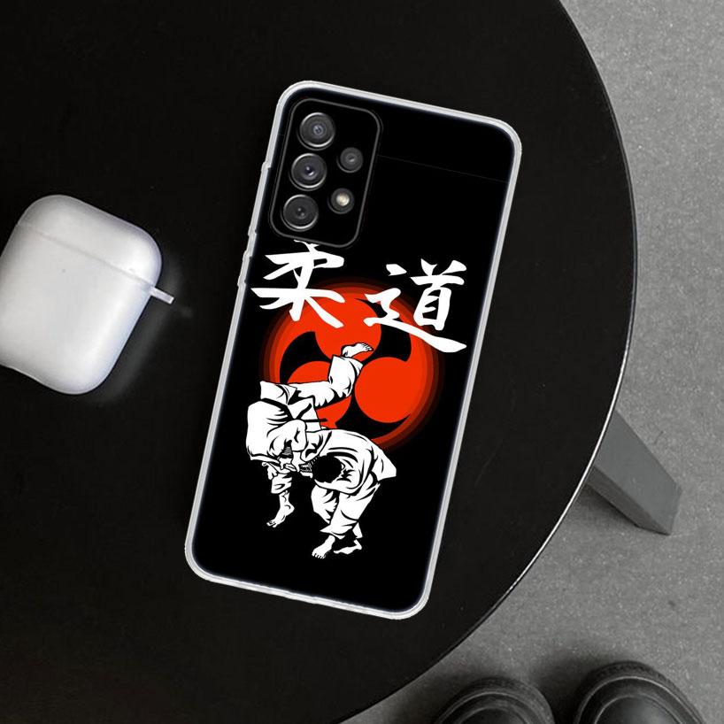 Judo Jiu Jitsu BJJ Brasilianische Handyhülle für Samsung Galaxy A12 A22 A32 A52 A72 A02S A51 A50S A31 A20S A10S Note 20 Ultra 1