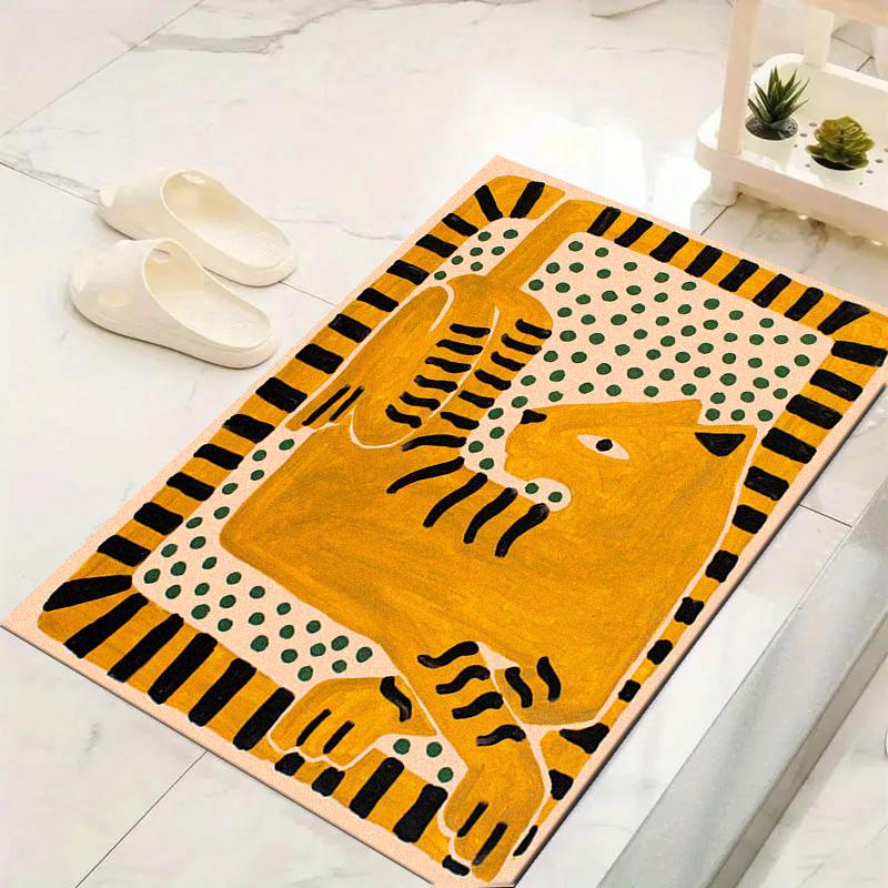 Abstract Art Carpet Rug for Living Room Bedroom Home Sofa Decoration,Kids Play Non-slip Floor Mat